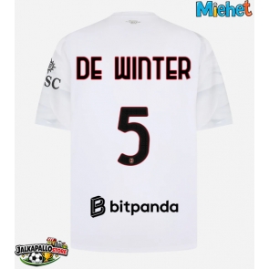 AC Milan Koni De Winter #5 Vieraspaita 2026-27 Lyhythihainen